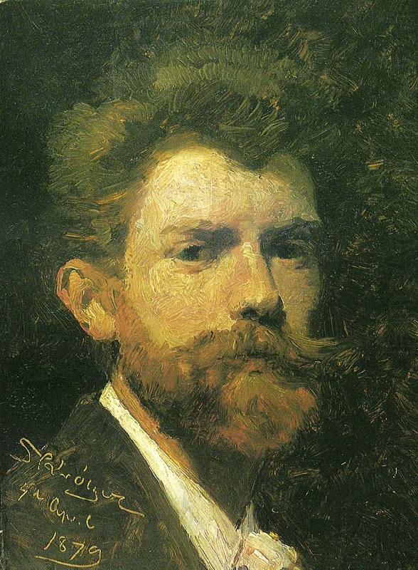 selvportrat, Peter Severin Kroyer